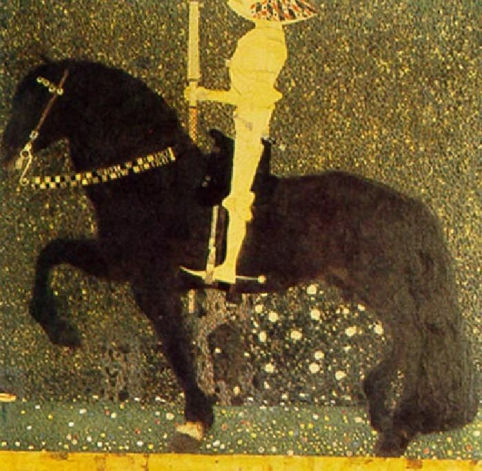 Gustav Klimt The Gold Cavalier